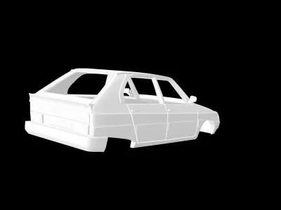 Citroen Visa GT 3D print model