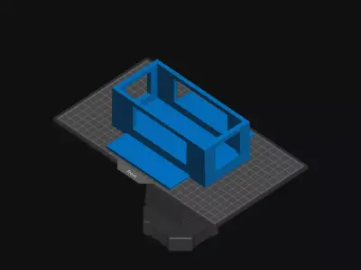 Underground Khafre pyramid structure based on SAR scan   Free 3D model