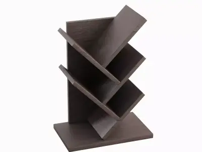 Tier Tree Small Bookshelf Low-poly 3D model