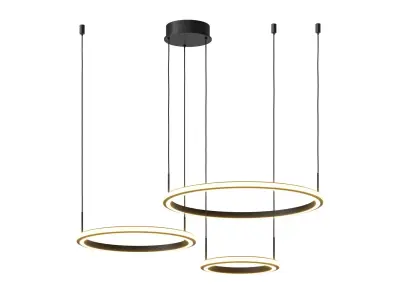 YLK Ring Modern LED Chandelier  3D model