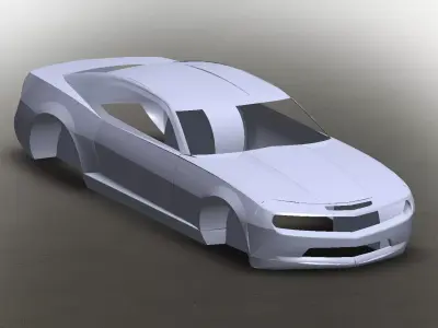 Chevy Camaro body Free 3D model