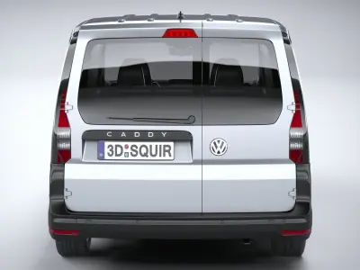 Volkswagen Caddy 2022 3D model