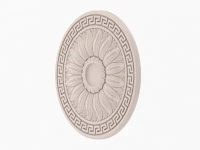 Classic Ceiling Medallion 61 3D model