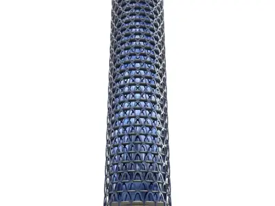 DFA Studio Residential Tower 02 3D model