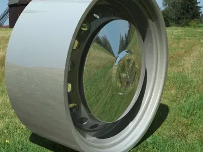 Volkswagen Westfalia rim 3D print model