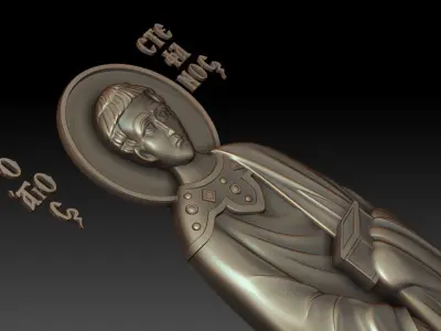 Saint Stephen 3D print model