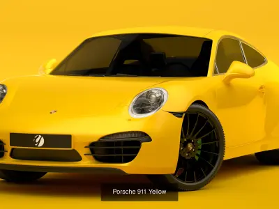 Porsche 911 Collection 3D Model Pack