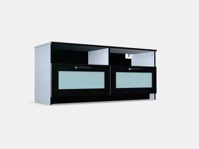 BRIMNES TV bench 1 Low-poly 3D model