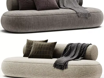 Hippo Sofa By Norr11 3D model