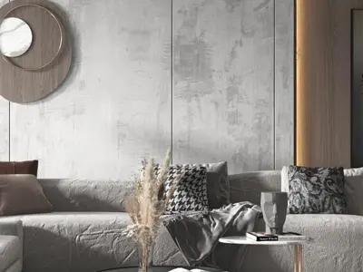 Room Style Modern Living Luxury 3D model