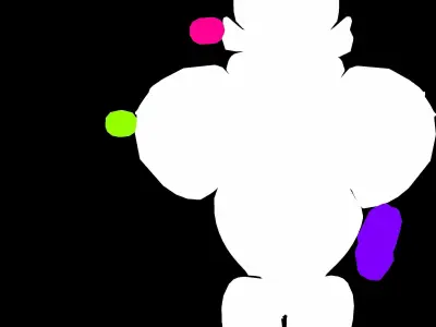 UNICORN balloon 3D model