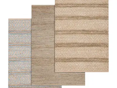 Rug Set 2331 3D model