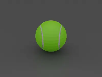 Game Balls Free low-poly 3D model