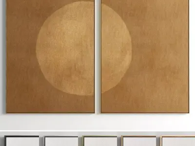 Photo Frame 73 Low-poly 3D model