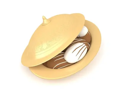 Chocolate Bowl 3D model