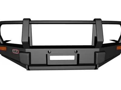Bumper Front ARB For Toyota 4Runner 1999-2002 3D model