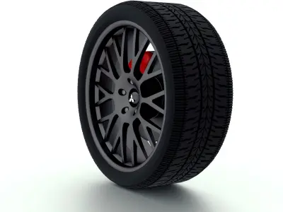 Mitsubishi Lancer Evo X 3D model