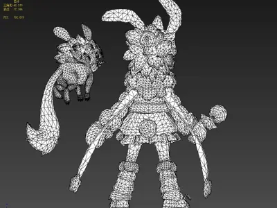 Ice Princess 3D model