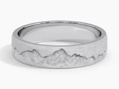 Everest Ring 3D print model