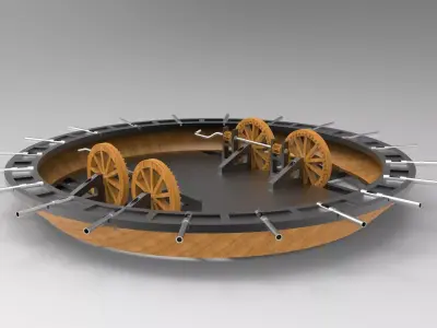 Leonardo Da Vinci - Tank Design 3D print model