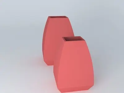 vasos de resina resin vases Free 3D model