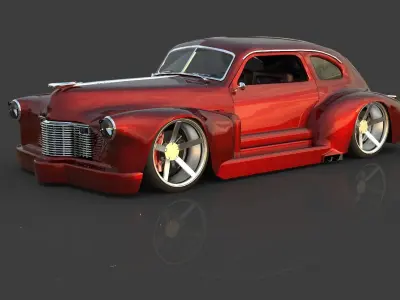 1941 Cadillac Series 61 Widebody 3D model