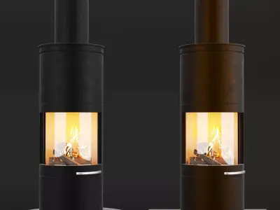 Fireplace 01 3D model