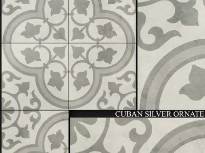 Peronda Cuban Silver Ornate 3D model