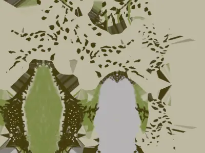 Frog - Dart Frog 2 Colors Low-poly 3D model