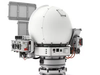 Advanced Satellite Module model pack Low-poly 3D model