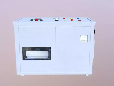 Control Panel Low-poly 3D model