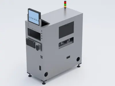 SMT labeling machine equipment 3D model