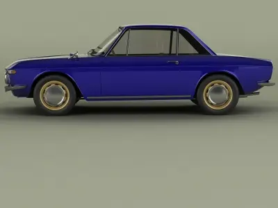 Lancia Fulvia Coupe 3D model