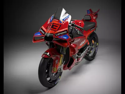 Ducati Desmosedici GP25 Low-poly 3D model
