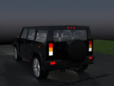 hummer 3D model