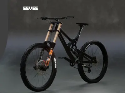 MTB Bike 3D model 02 3D model