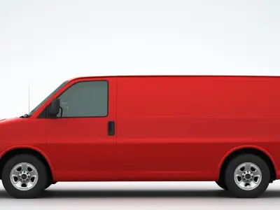 GMC Savana Van 3D model