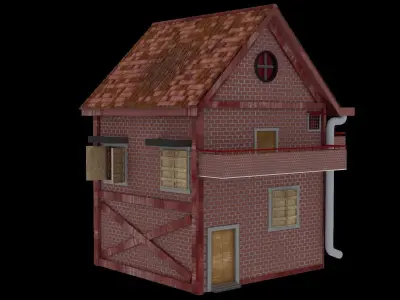 BRICK HOUSE Free 3D model