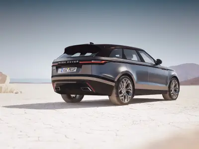 English modern luxury suv unbranded 3D model