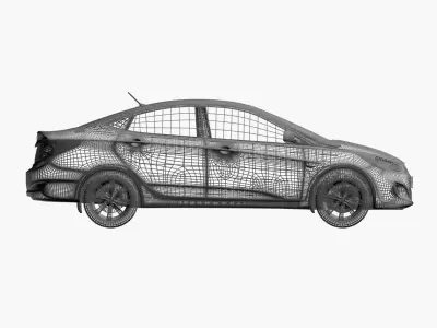Hyundai Accent 3D model