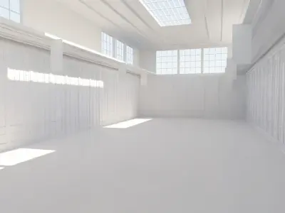 Kung-Fu Hall 3D model