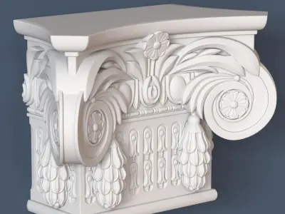 Pilaster Capital 3D model buy