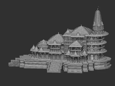 Shri Ram mandir  3D print model