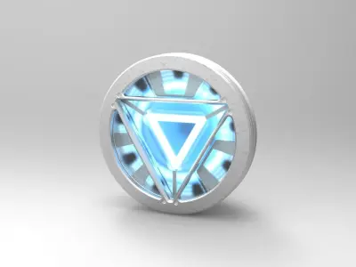 Arc Reactor Mark IV - Iron man Free 3D model