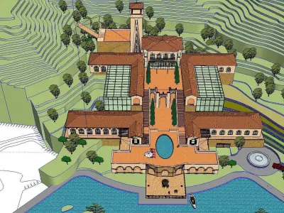 Regal-Luxury-Villa Area-070 3D model