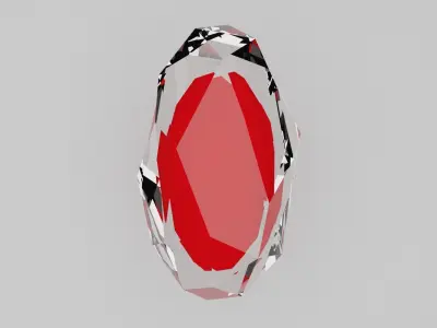 Crystals RGB Free 3D model