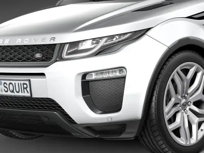 Range Rover Evoque 5-door 2016 3D model