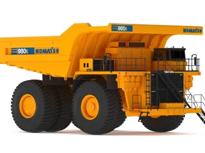 Komatsu 980E-4 3D model