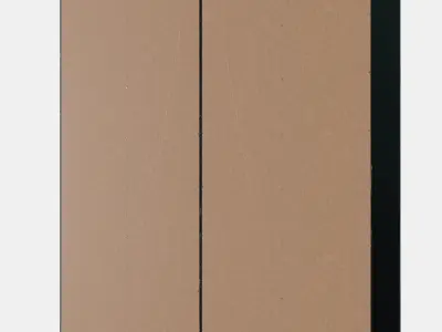 BRIMNES Storage combination w glass doors 3D model