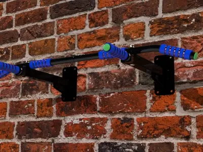 Pull Up Bar 3D model buy